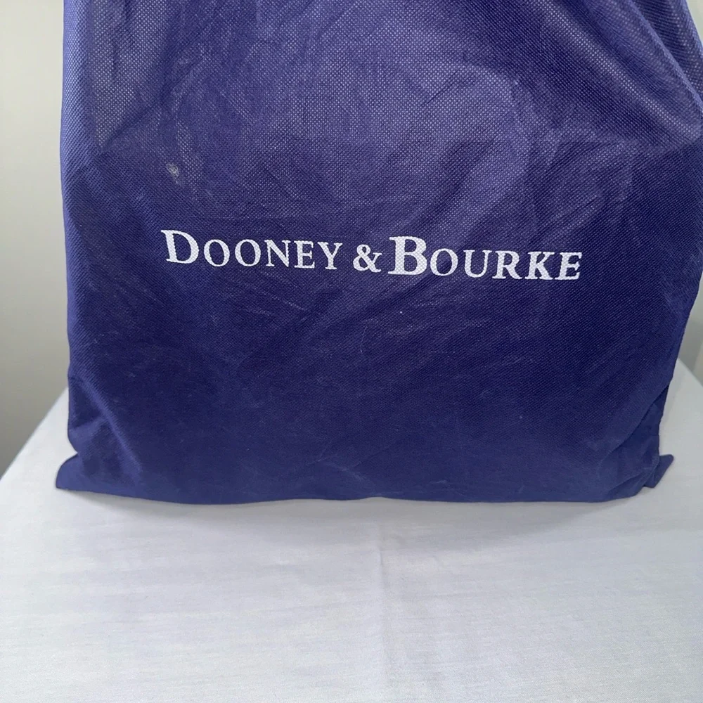 Dooney & Bourke Lexington Small Tote Midnight Blue Navy Pebble Leather Shopper